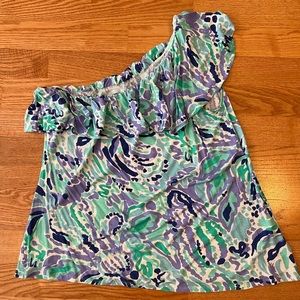 Lilly Pulitzer one shoulder